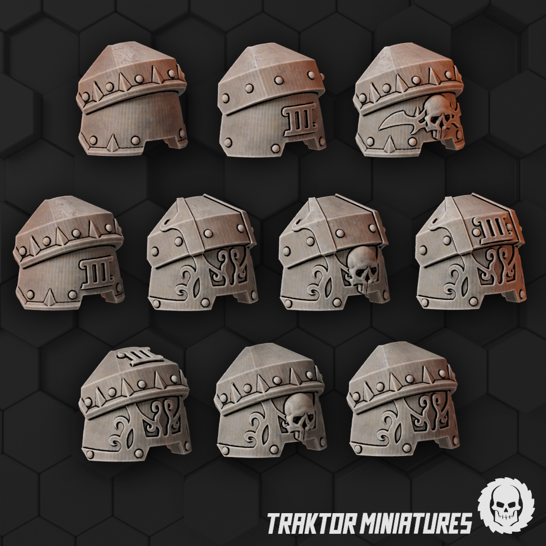 Mk Hex Phoenix Shoulder Pads